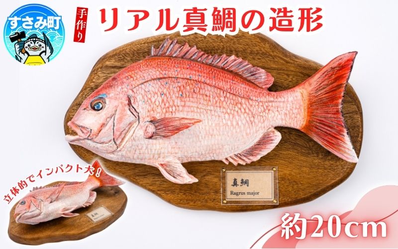 リアル真鯛の造形  /  魚 さかな フィッシュ 釣り 海 うみ  タイ まだい タイ クマノミ 海水魚 海の生き物 鍵 かぎ 家 車 自転車 かわいい お土産 雑貨 思い出 プレゼント ギフト すさみ 【mac009】