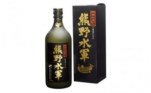 熊野水軍　米焼酎　720ml×1本 化粧箱入り / 熊野 お酒 酒 サケ 焼酎 米焼酎 【eki132A】