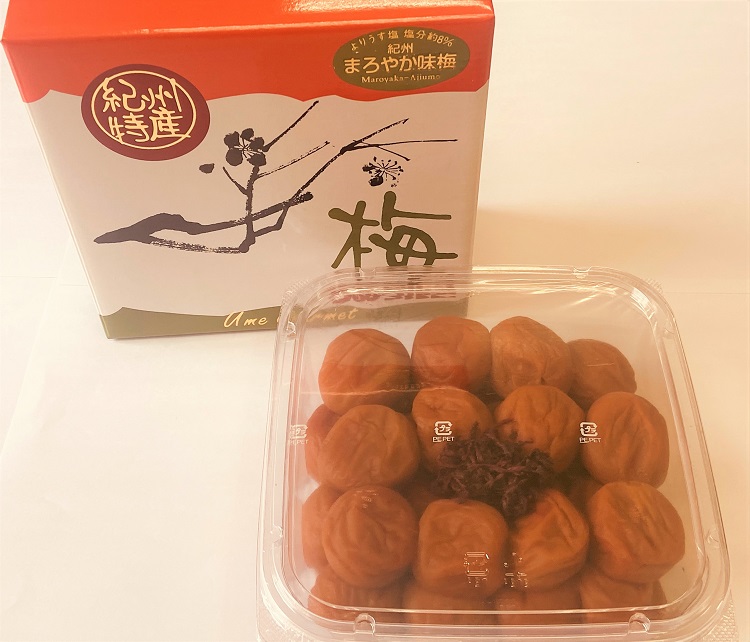 紀州南高梅 うめグルメ まろやか(はちみつ)味梅650g 塩分約8%/梅 梅干 梅干し うめ ウメ ハチミツ 家庭用 贈答 お中元 お歳暮 冠婚葬祭 すさみ町