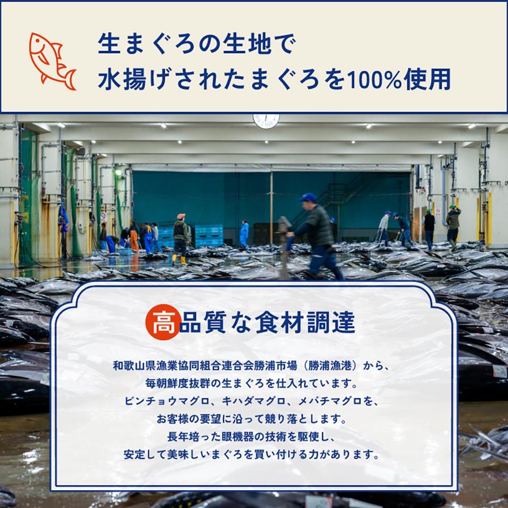 【訳あり】紀州勝浦産まぐろ ぶつ切り漬けまぐろ 60g×10