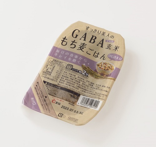 GABA玄米もち麦パックごはん 4種類×各2 計8パック 鳥取産きぬむすめ JAアスパル 0588
