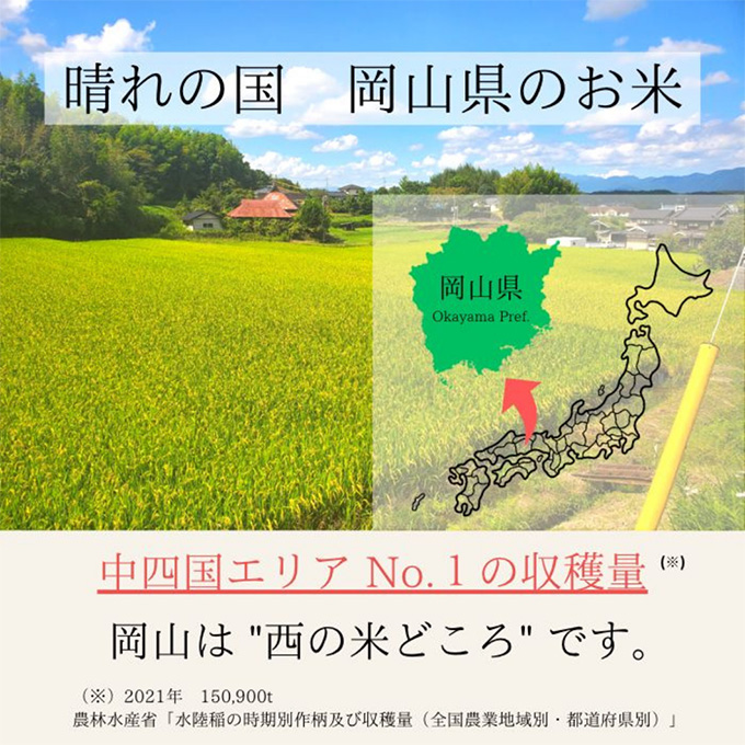 令和6年産 お米 5kg×1袋 ひのひかり あさひ にこまる あけぼの きぬむすめ 特A 精米 白米 ライス 単一原料米 検査米 岡山県 瀬戸内市産