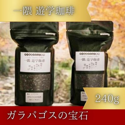 一隅 遊学珈琲　ガラパゴスの宝石 Jewels of Miconia（計240g）コーヒー 焙煎 豆 044001