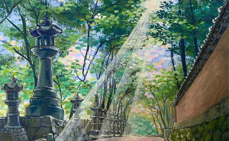 あなたの好きな三原を絵画に「オーダーメイド風景画」F8サイズ 絵画 インテリア 広島県 三原市 117004