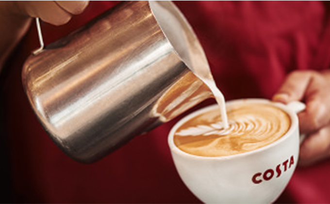 コスタコーヒー カフェラテPET 265ml 24本×2セット