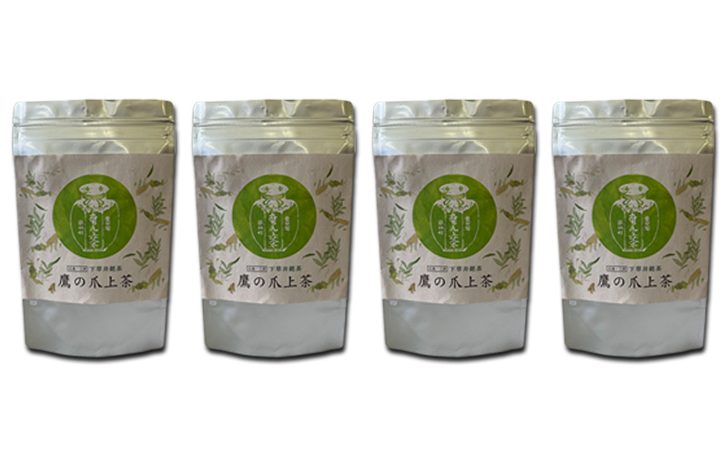 【先行予約】手もみ煎茶 ( 鷹の爪 ) 4袋 茶器 セット ※2024年6月から順次発送  お茶 飲み物 広島県三原市