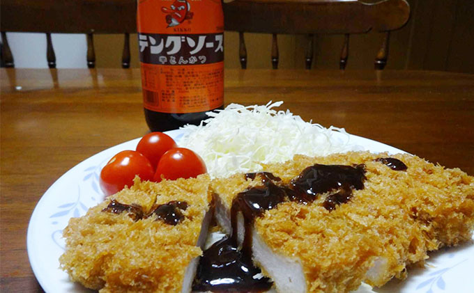 テングソース半とん　900ｍL×12 広島 三原 中間醸造 とんかつ 串揚げ 焼きそば 野菜炒め
