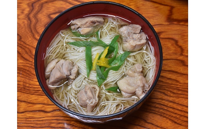 コシがあって美味♪手延べ乾麺の自然薯入り乾麺バラエティセット（小）　029007