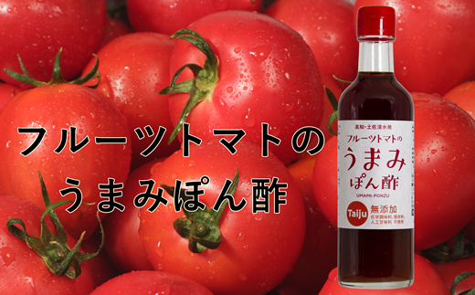 無添加 宗田かつおのうまみぽん酢 ２種セット（各300ml×１本）フルーツトマト味 サラダドレッシング【R00124】