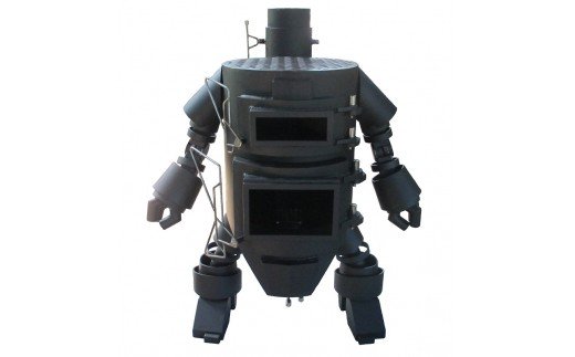 ロボット型薪ストーブ(サムライ)【DH-2】