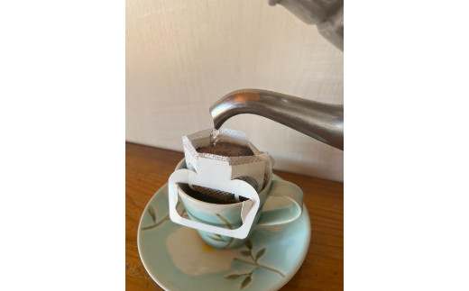 【四国一小さなまちの喫茶店】 茶房千福オリジナルブレンドコーヒー ドリップバッグ　７袋