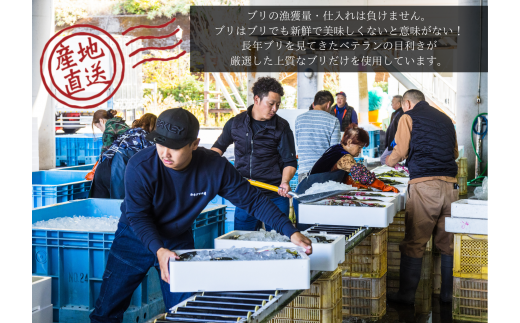 【四国一小さなまち】 ★カネアリ水産★ 今日の晩御飯 ～ 魚屋が作るブリの照り焼き ～　2枚×3パック