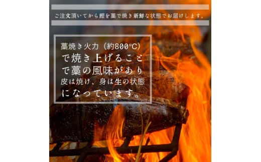 ～四国一小さなまち～ ★先行受付令和6年8月上旬発送開始★ 特選わら焼き戻り鰹のタタキ 約450g×1節 ニンニク1玉・たれ・薬味付き カツオ かつお 鰹のたたき 鰹タタキ 刺身 つまみ お取り寄せ