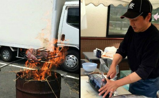 【四国一小さなまち】ヤマシン特選わら焼き鰹タタキの盛り付けセット（手間いらず）