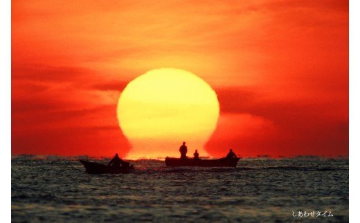 【四国一小さな町の写真家】だるま朝日・夕日写真集