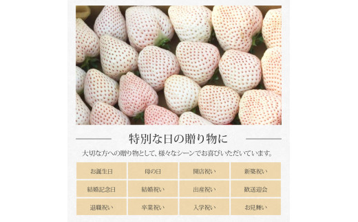 Berry農園 天使のいちご（白いちご）