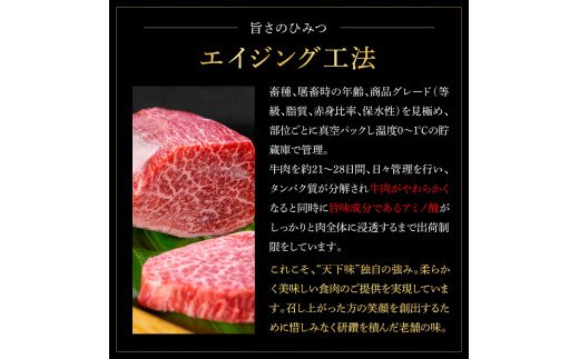 天下味 長期熟成肉 エイジングビーフ 黒毛和牛 もも肉 モモ スライス 300g×3 合計900g 国産 黒毛和牛 肉 牛肉 A5 赤身 人気 老舗焼肉店 冷凍 新鮮 真空パック 美味しい すき焼き 鍋 贅沢 お祝い 高知 芸西村 返礼品 故郷納税 贈り物 贈答 ギフト 18000円