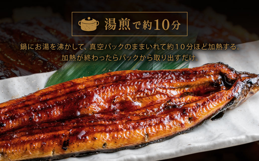 AE202.うなぎ蒲焼き3尾セット（約250g×3尾）