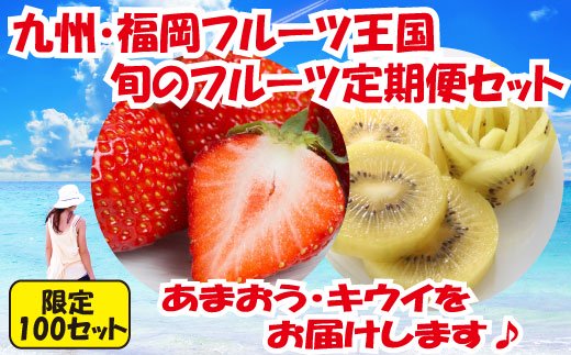 B129 先行予約 人気 九州 福岡フルーツ王国 旬のフルーツ定期便ｋセット 21年度 ふるさとパレット 東急グループのふるさと納税