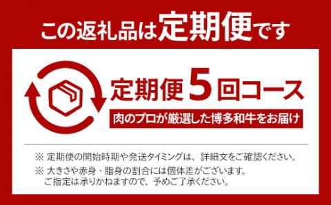 E132.【博多和牛】A４・Ａ５等級博多和牛霜降りカルビ焼肉タレづけ600ｇ（定期便：全5回）