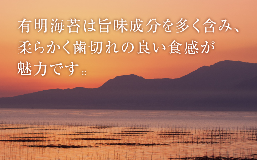 AA121.福岡有明海苔（味のり・塩のりセット）計50枚