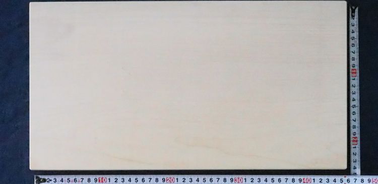 H35　いちょうの一枚板のまな板（大）45cm×24cm