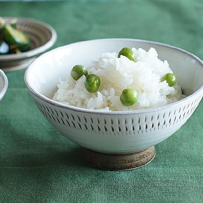 AA95　小石原焼 カネハ窯 飛び鉋飯碗 大(フチ飛び鉋)