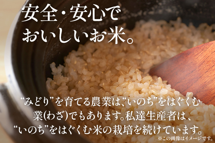 令和6年産 予約 合鴨米「元気つくし」（玄米・5ｋｇ） ※2024年10月中旬より順次出荷予定　BI09