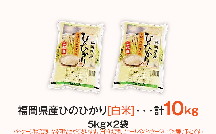 【令和5年産】 福岡県 大木町産 ひのひかり 10kg　BC01