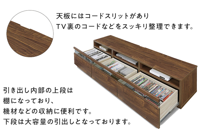 TVボード Milano ミラノ 幅120cm DK ダーク ブラウン 家具 収納 テレビボード 完成品 【北海道・東北・沖縄・離島不可】 CN011