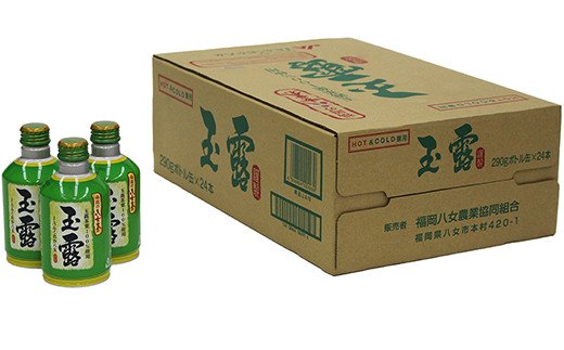 福岡の八女茶　玉露ボトル缶（24缶） N11
