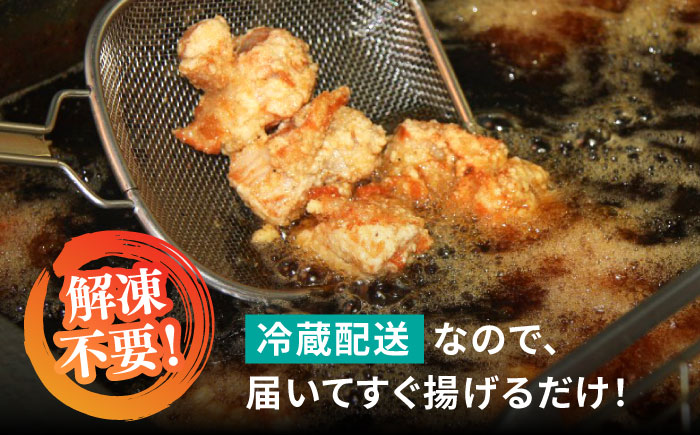 【全6回定期便】からあげ 骨なし 鶏もも肉 (タレ味) 約1kg + 手羽先 10本 セット《築上町》【鳳翔】 [ABAL033] 66000円  66000円 