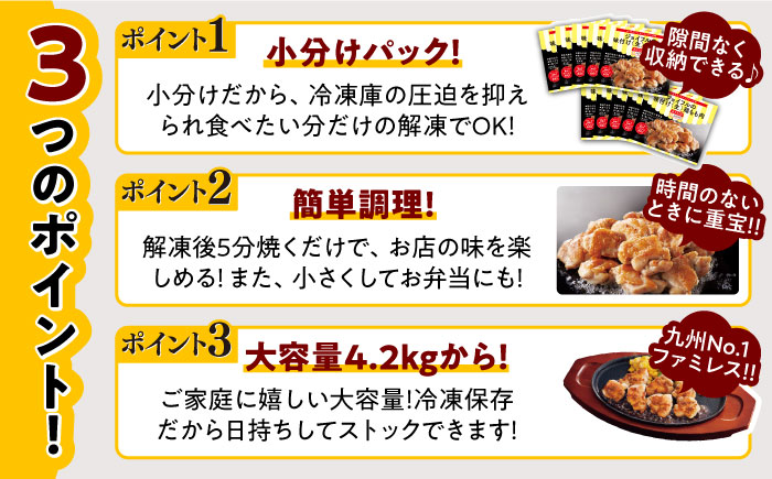 【全3回定期便】【福岡工場直送】ジョイフル 味付け  鶏もも肉 14袋《築上町》【株式会社　ジョイフル】 [ABAA036] 39000円  39000円 