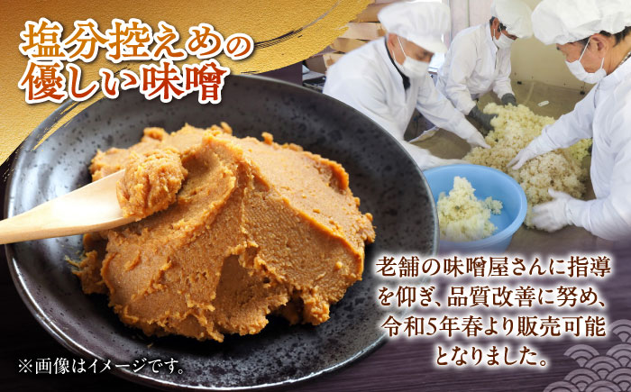 かみきい味噌　熟成こくうま味噌　1kg × 3袋　《築上町》【上城井ふれあい協議会　味噌部会】 味噌 みそ [ABDK002]