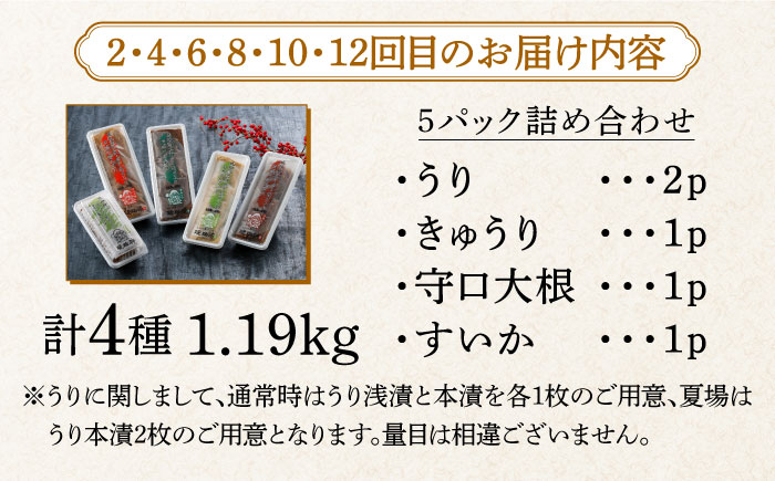 【交互にお届け！全12回定期便】奈良漬クリームチーズ 4種 × 奈良漬「琥珀神(こはくかんさ)」4種 1.19kg《築上町》【奈良漬さろん安部 / SALON DE AMBRE】奈良漬け チーズ [ABAE018]