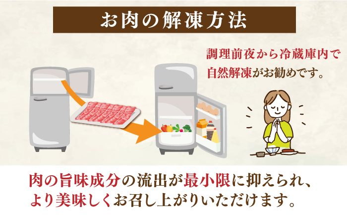 【和牛の旨味を堪能！】博多和牛 しゃぶしゃぶ すき焼き スライス 500g《築上町》【株式会社MEAT PLUS】 [ABBP009] 10000円  10000円 