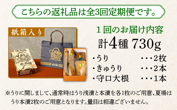 【全3回定期便】【明治神宮ご奉献品】奈良漬 「琥珀漬」730g 紙箱入り 《築上町》【有限会社奈良漬さろん安部】奈良漬 奈良漬け ギフト 贈り物 贈答 [ABAE037] 45000円 