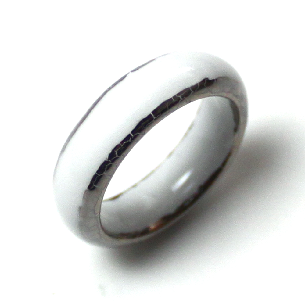 伊万里焼強化磁器指輪(白磁) H1015