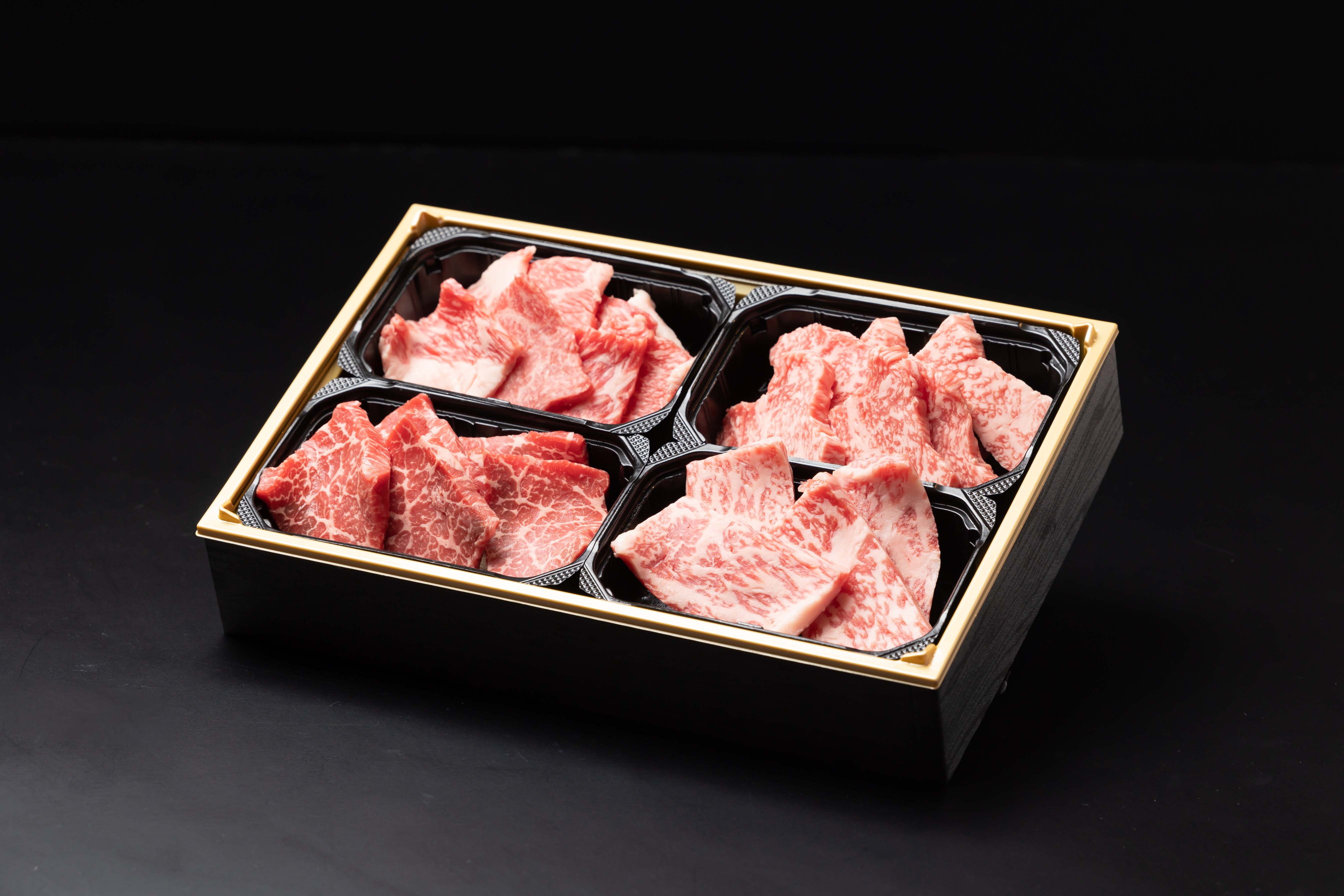 食べ比べ　佐賀牛焼肉4種盛り（100ｇ×4） J804