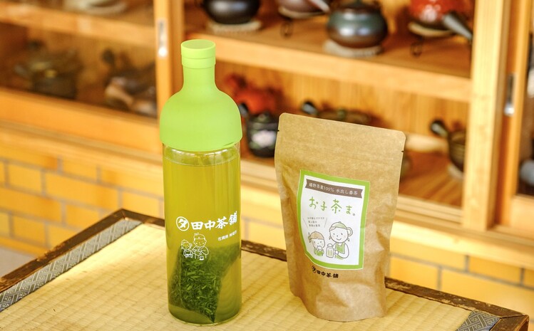 【フィルターインボトル付き】お子茶ま。ティーパック(10g×15P入り)×2袋 【煎茶 嬉野茶 水出し煎茶 水出し茶 田中茶舗 佐賀県】(H047116)