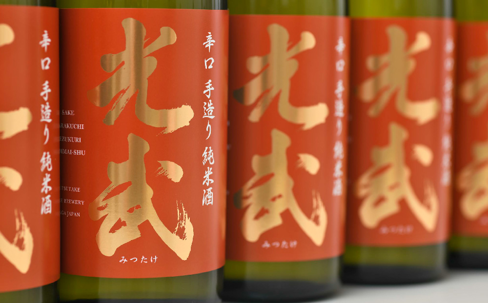 TheSAGA認定酒 辛口手造り純米酒“光武”720ml 1本 【光武  純米酒 手造り 純米 地酒 佐賀県産 】(H022118)