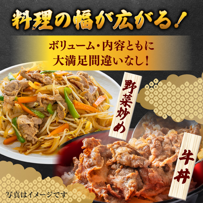 人気爆発中！！！ 佐賀県産 黒毛和牛 切り落とし 1,000g (500g×2パック) 【24年6月以降順次発送】 吉野ヶ里町/石丸食肉産業[FBX001]