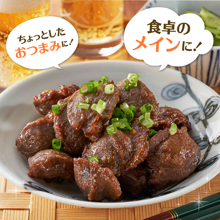 人気ブランド鶏の逸品！赤鶏「みつせ鶏」秘伝たれ焼き砂ずり500g【ヨコオフーズ】 [FAE046]