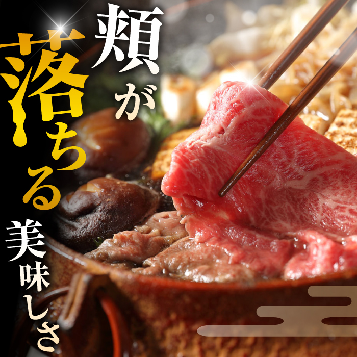 艶さし！佐賀牛 しゃぶしゃぶ・すき焼き用 1kg（500g×2P） ※肩ロース・肩バラ・モモのいずれか1部位※ 吉野ヶ里町 [FDB018]