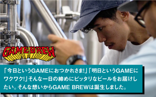 【全6回定期便】吉野ヶ里町産クラフトビール GAME BREW CONTINUE?/コンティニュー 350ml×6本セット 計36本 吉野ヶ里町/西研グラフィックス [FDG003]