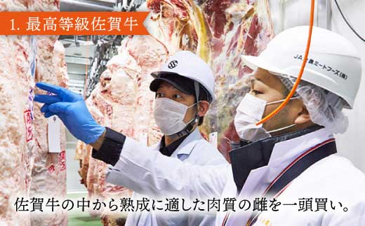 とにかく柔らかい！ A4 A5 最高級の佐賀牛 ザブトン 焼肉用 400g 吉野ケ里町/ミートフーズ華松 [FAY029]