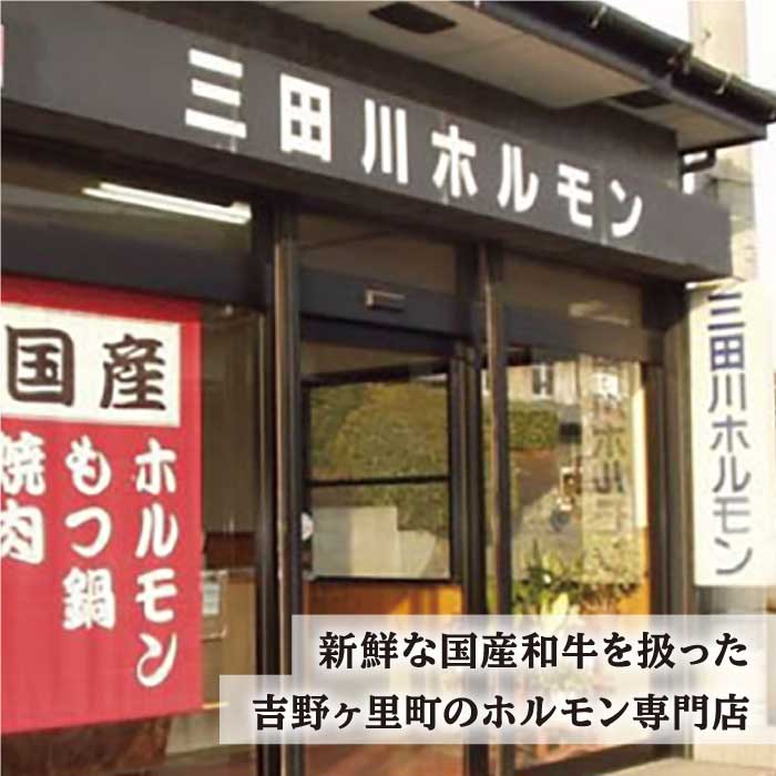 【食べやすい味付け】ホルモン専門店の和牛小腸 600g（約3～4人前）【三田川ホルモン専門店】吉野ヶ里町 [FAC007]