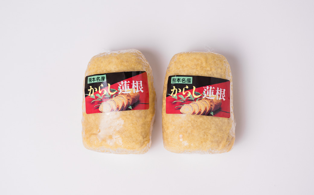 高見 からし蓮根 丸大 250g×2本入り 辛子蓮根