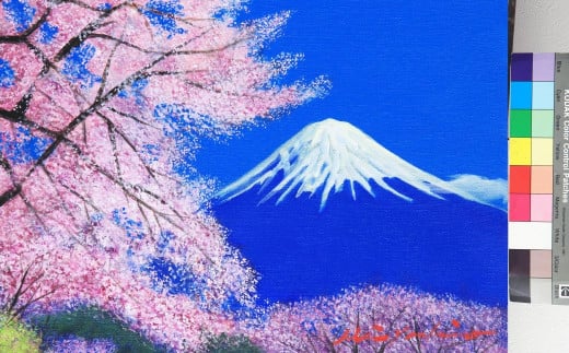 超歓迎された 絵画「安達太良山」 油絵 P8 絵画/タペストリ
