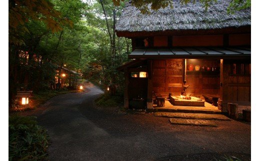 ◆【黒川温泉】旅館山河ペア宿泊券